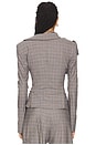 view 4 of 6 BLAZER OFF-SHOULDER in Grey