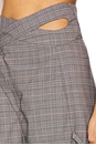 view 6 of 6 Signature Wrap Suit Pants in Grey