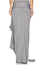 view 4 of 6 Drape Strap Skirt in Grey