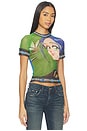 view 2 of 4 Mesh Tee in Julien Ceccaldi Print