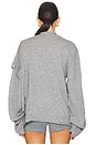 view 3 of 4 Strap Loose Tee in Grey