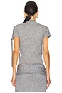 view 4 of 5 스트랩 티셔츠 in Grey