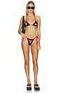view 1 of 4 КОМПЛЕКТ БИКИНИ SURFBOARD in Black & Red