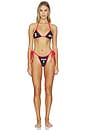view 2 of 4 КОМПЛЕКТ БИКИНИ SURFBOARD in Black & Red