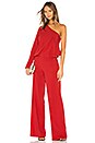 view 1 of 3 Callista Jumpsuit in Red