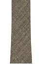 view 3 of 3 Tie in Deep Husk Soft Grain Weave