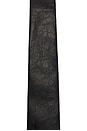 view 2 of 3 Tie in Black Real Fake Leather