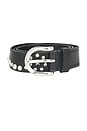 view 3 of 3 Star Fall Belt in Black Bridle