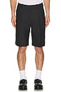 view 3 of 3 Borrowed Shorts in Premium Charcoal Office Wool