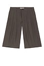 view 5 of 4 Split Shorts in Phase Stripe Motion Woolcot