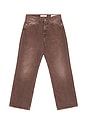 view 5 of 5 Third Cut Jean in Overdyed Choco Melon