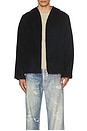 view 4 of 4 FULL パーカー in Black Hairy Wool