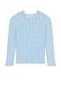 view 1 of 4 Rigid Popover in Natural Dye Sky Dry Cotton