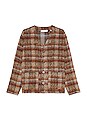 view 1 of 4 Cardigan in Ament Check