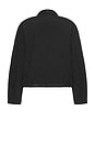 view 2 of 3 Slight Full Zip Jacket in Shining Black Crinkle Solaro