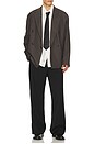 view 4 of 4 Halt Blazer in Phase Stripe Motion Woolcot
