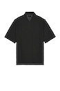 view 2 of 5 Box Short Sleeve Shirt in Black