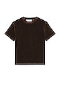 view 1 of 4 Hover T-Shirt in Scoobie Stripe Velour