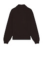 view 2 of 3 Recovery Shirt in Deep Brown Fuzzy Fleece