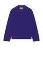 view 4 of 4 Rugby Longsleeve Polo in Deep Blue