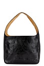 view 1 of 7 BOLSO BRICK in Black Leather
