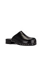 view 2 of 5 Naoto Clog in Black Supple Cow Hide