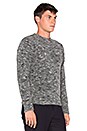 view 2 of 3 Regular Roundneck Sweater in Spotted Grey