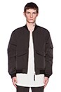 view 2 of 5 BLOUSON BOMBER PATCH POCKET BOMBER WAVE in Black