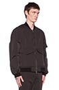 view 3 of 5 BLOUSON BOMBER PATCH POCKET BOMBER WAVE in Black