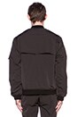 view 4 of 5 BLOUSON BOMBER PATCH POCKET BOMBER WAVE in Black
