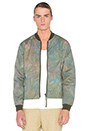 view 1 of 6 Force Bomber in Olive Tie Dye