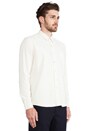 view 2 of 3 Classic Shirt in White  Silk