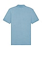 view 2 of 3 Palms Pique Polo in Meadow Blue