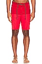 view 4 of 4 Apex By Kelly Slater Swim Short in Deep Coral Block