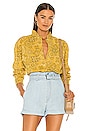 view 1 of 4 Floye Button Up Top in Bandana Sun