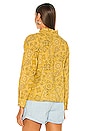 view 3 of 4 Floye Button Up Top in Bandana Sun