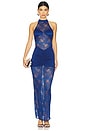 view 1 of 3 x REVOLVE Lyssa Maxi Dress in Navy