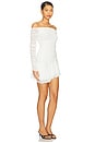 view 2 of 3 x REVOLVE Simone Mini Dress in White