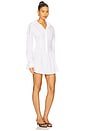 view 2 of 3 Ellie Shirt Dress in White