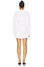 view 3 of 3 Ellie Shirt Dress in White