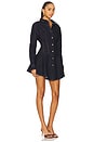 view 2 of 3 Ella Denim Shirt Dress in Dark Wash