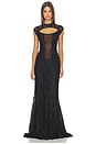view 1 of 5 ROBE BRISA MAXI in Black