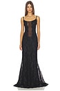 view 2 of 5 ROBE BRISA MAXI in Black