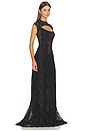 view 3 of 5 ROBE BRISA MAXI in Black