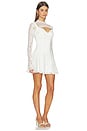 view 4 of 6 ROBE NORI CORSET MINI in White