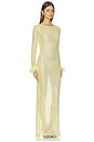 view 2 of 4 VESTIDO ALVA MAXI  in Butter Yellow