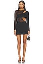 view 1 of 3 Kari Mini Dress in Black