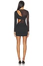 view 4 of 3 Kari Mini Dress in Black