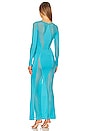 view 3 of 3 Sierra Maxi Dress in Malibu Blue