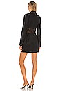 view 3 of 4 Hailey Blazer Dress in Black Caviar
